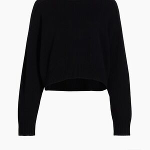 Loulou Studio Black Crew Neck Sweater